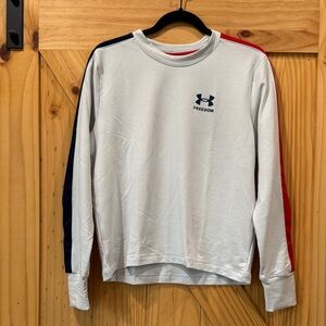 Under Armour Long Sleeve Freedom Rival Terry NWT